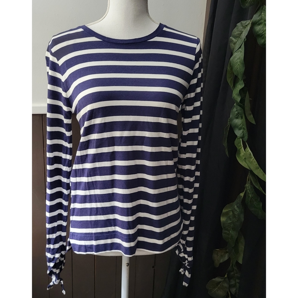 NWT, Vass Striped Long Sleeve Top